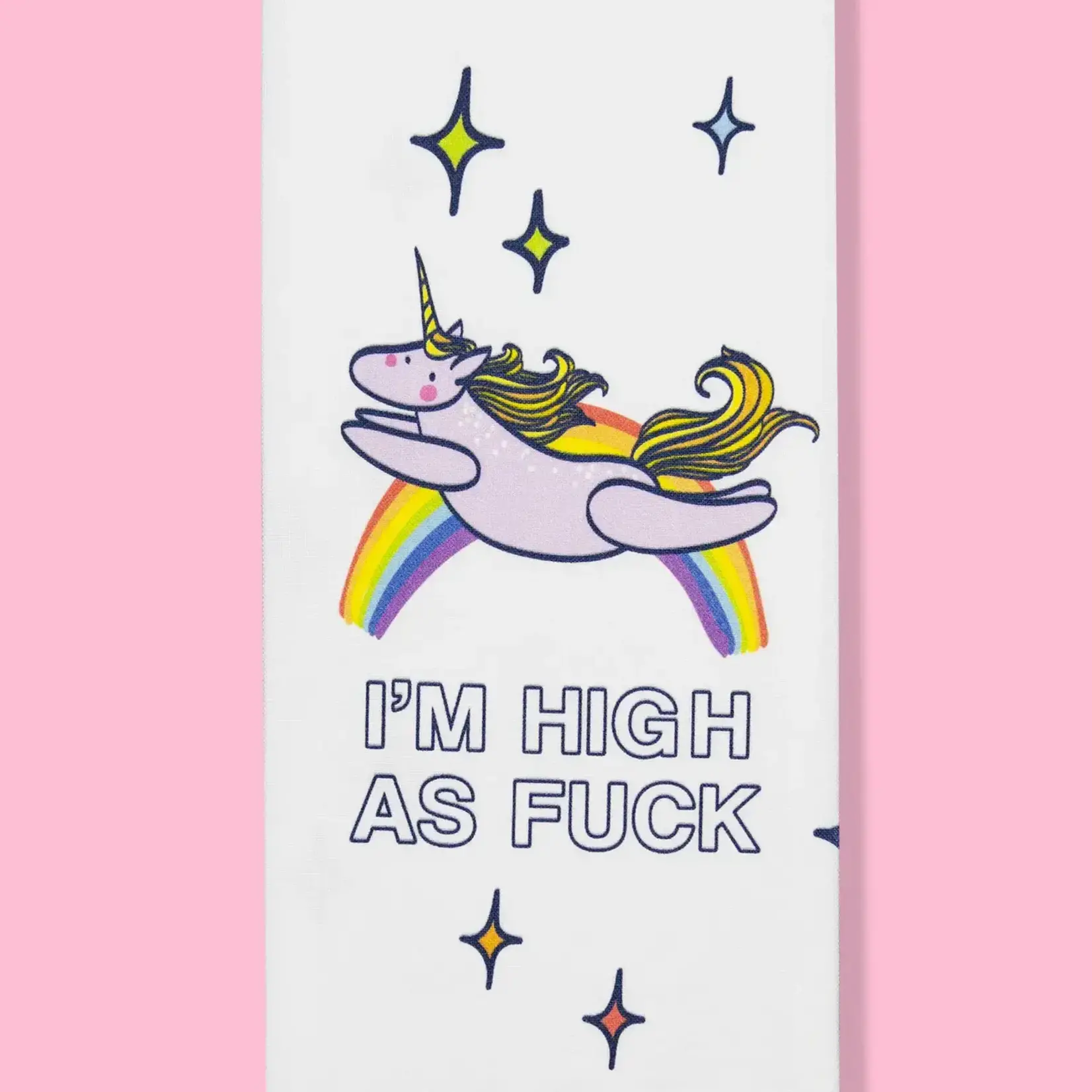 Dish Towel - I’m High As Fuck (Unicorn)