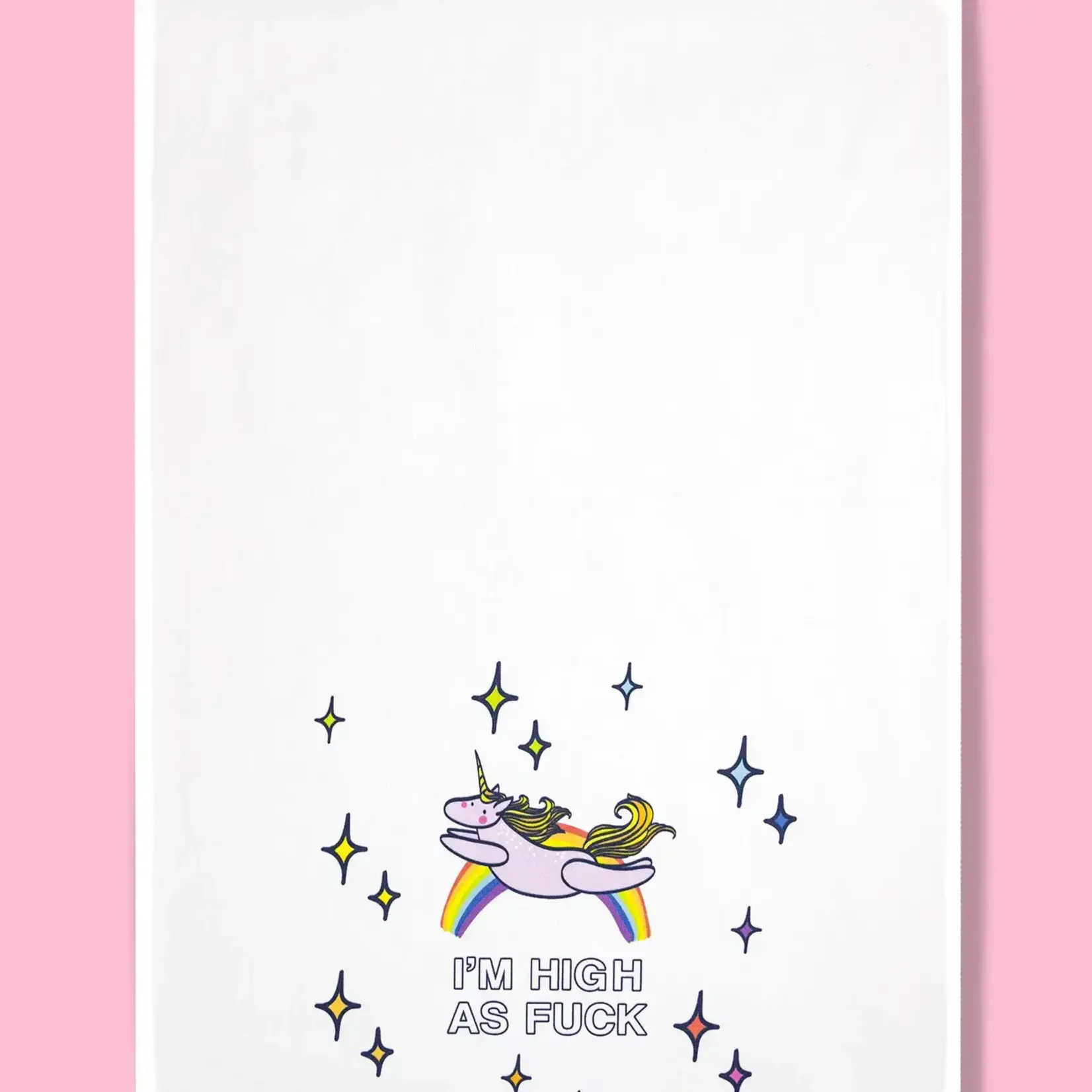 Dish Towel - I’m High As Fuck (Unicorn)