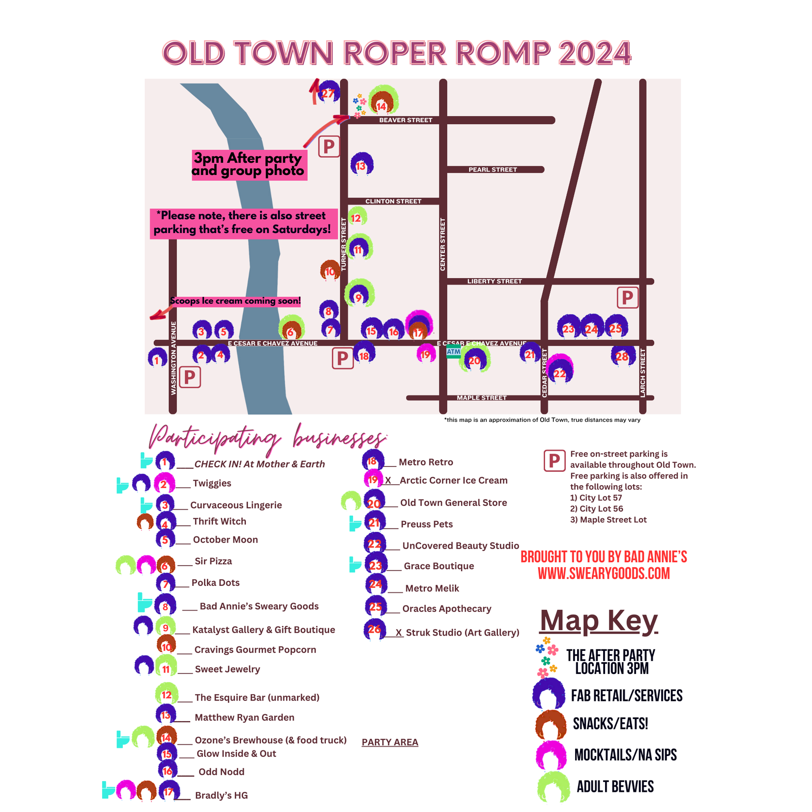 2024 ROPER ROMP TICKET (DONATION TO OTCA)