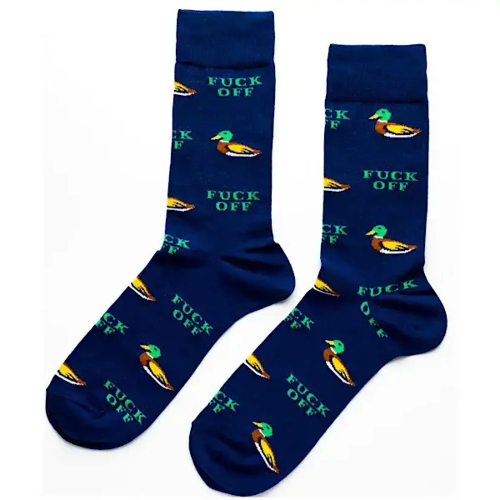 Socks (Mens) - Fuck Off (Ducks)