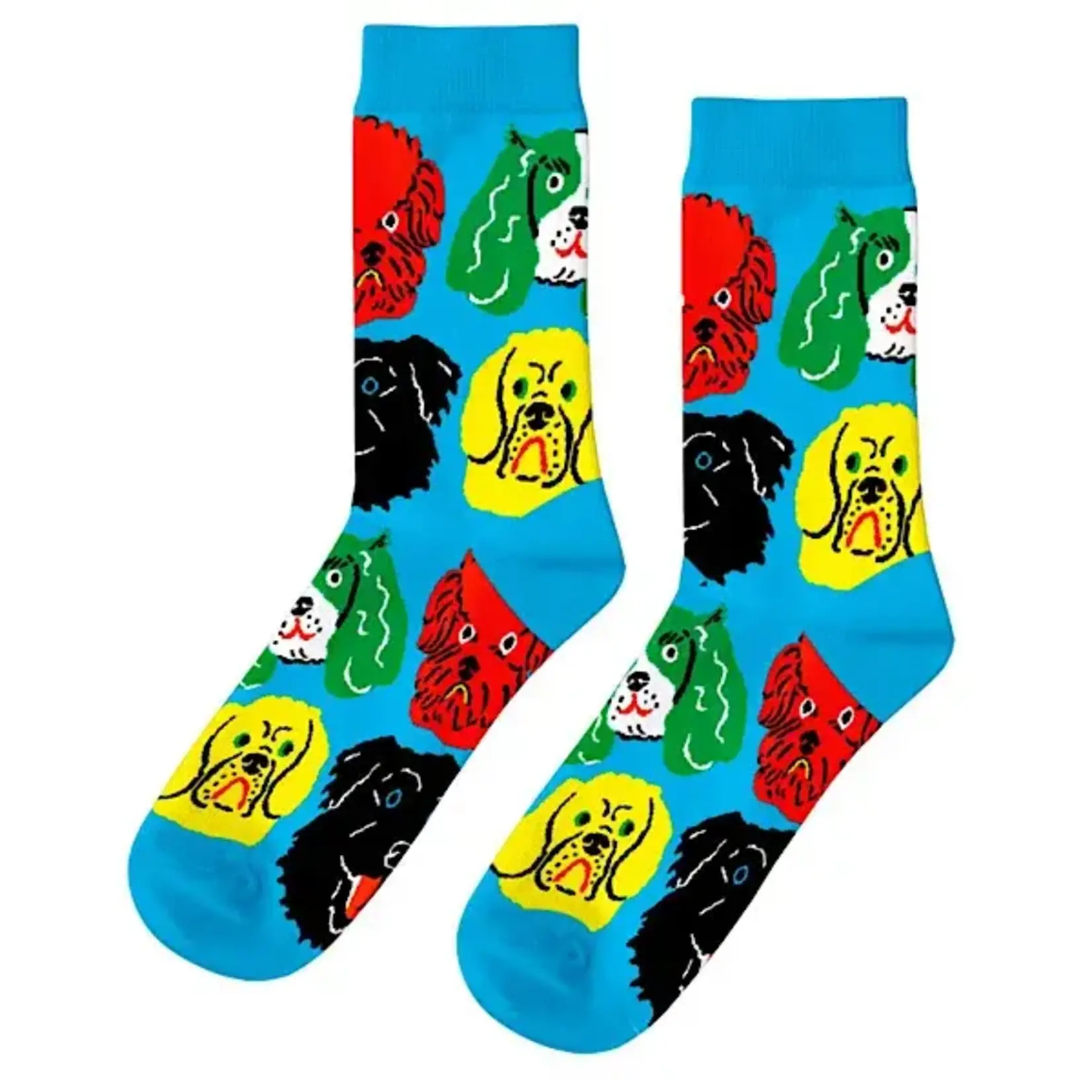 Socks (Womens) - Dog Faces