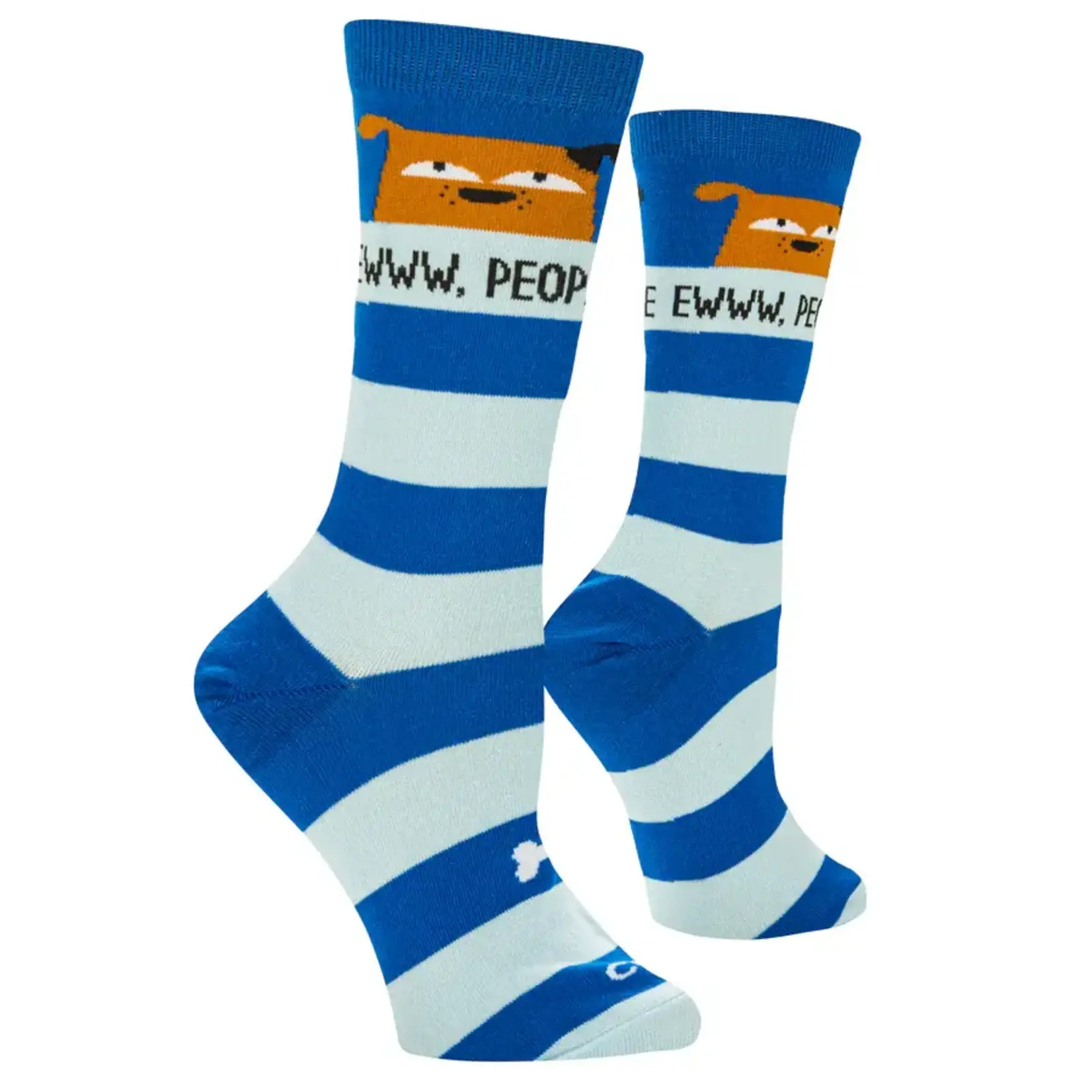 Socks (Womens) - Ewww, People (Dog)