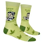 Socks (Mens) - Guess Who’s Stoned? (Marijuana, Cannabis, Weed, Pot)