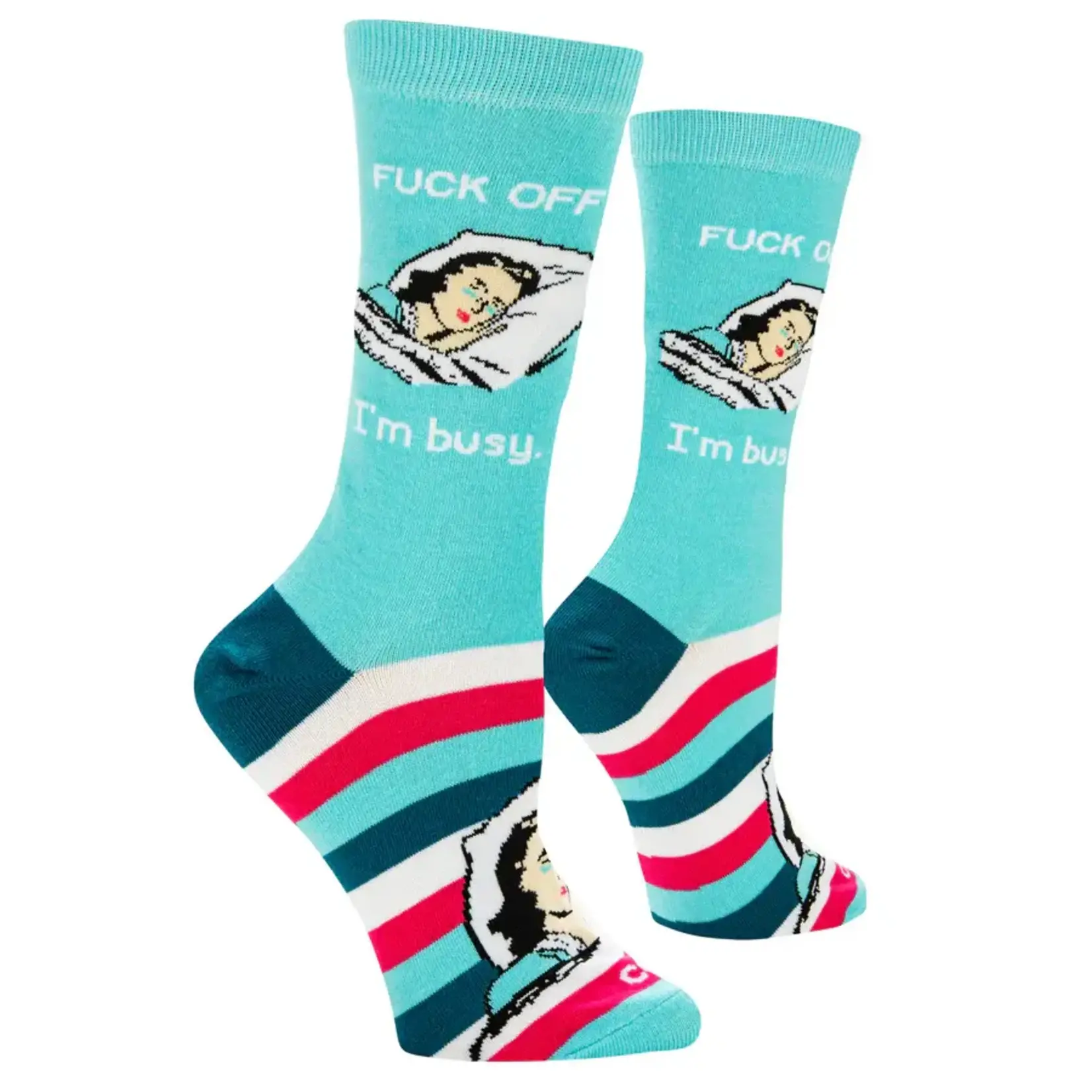 Socks (Womens) - Fuck Off I’m Busy (Sleeping)
