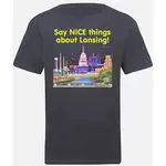 Bad Annie’s T-Shirt - Say Nice Things About Lansing * You Twatwaffle