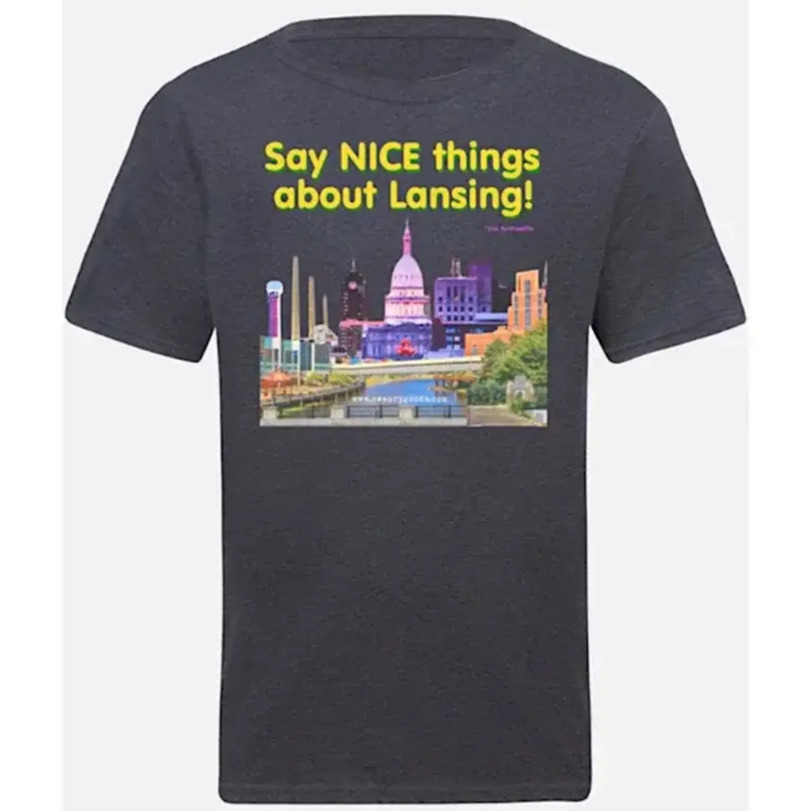 Bad Annie’s T-Shirt - Say Nice Things About Lansing * You Twatwaffle