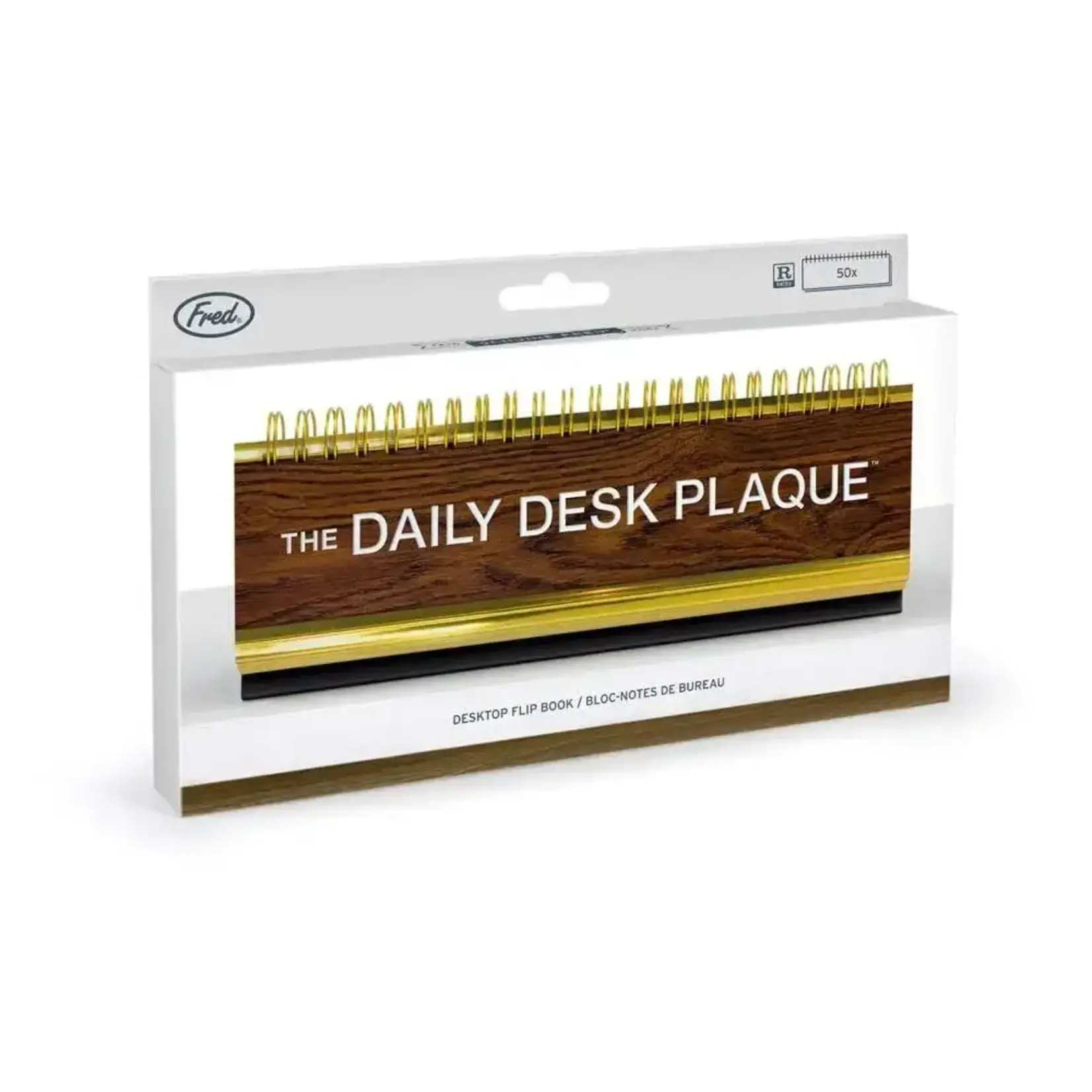 Sign (Desk) - Daily Desk Plaque