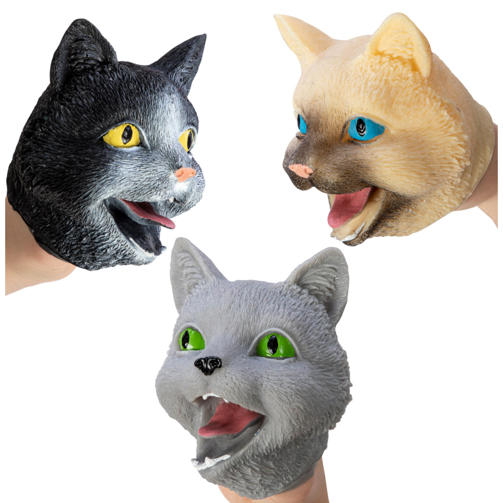 Hand Puppet - Cat (Assorted)