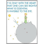 Magnet - It Is Only With The Heart That One Can See Rightly What Is Essential Is Invisible To The Eye (Little Prince)