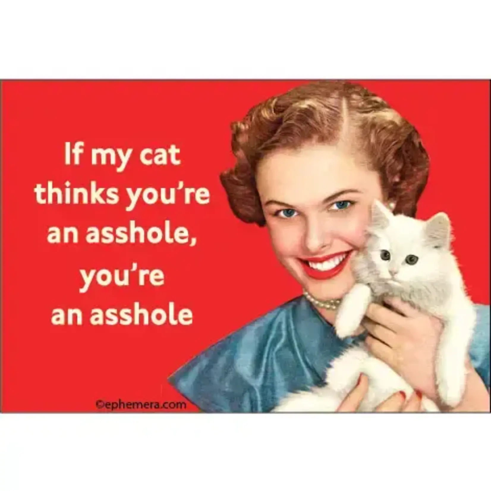 Magnet - If My Cat Thinks You’re An Asshole, You’re An Asshole