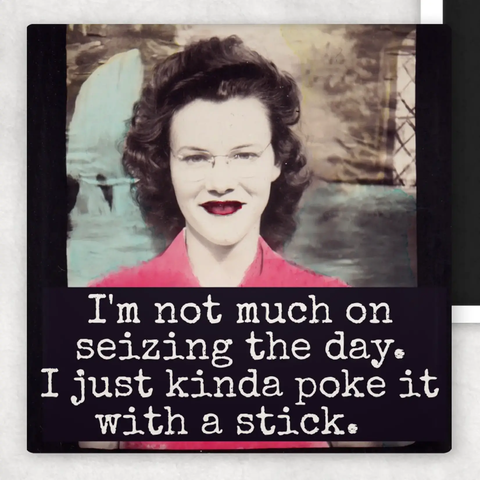 Magnet - I’m Not Much On Seizing The Day. I Just Kinda Poke It With A Stick
