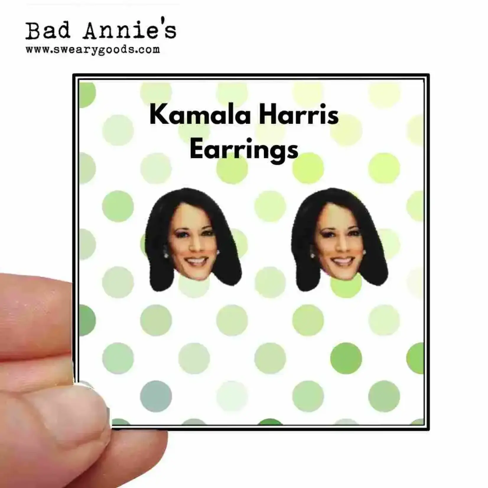 Earrings - Kamala Harris - Post