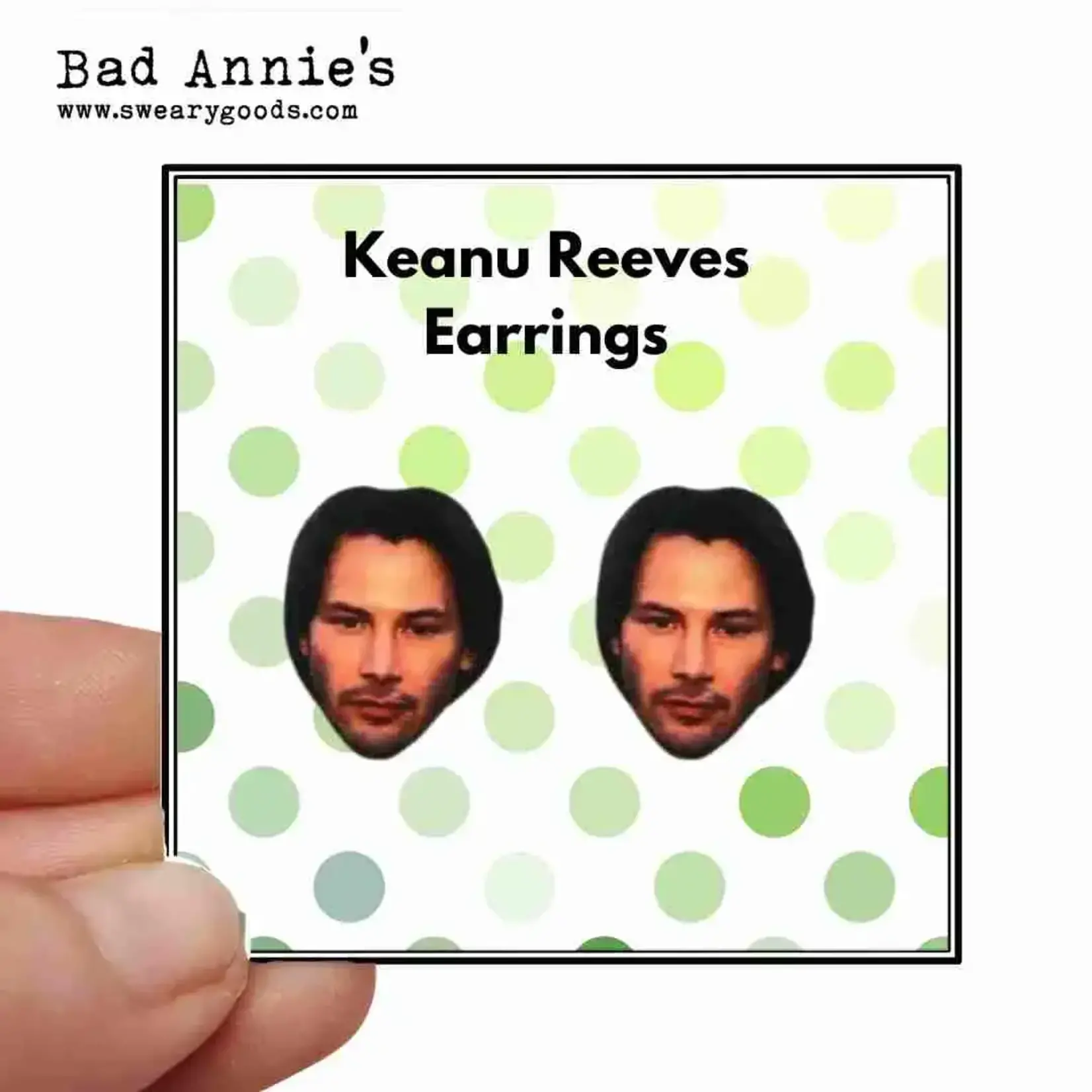 Earrings - Keanu Reeves - Post