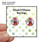 Earrings - Chuck-E-Cheese