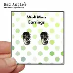 Earrings - Wolf Man - Post
