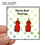 Earrings - Honey Bear