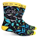 Socks (Mens) - Back On My Bullshit (Monkey And Bananas)