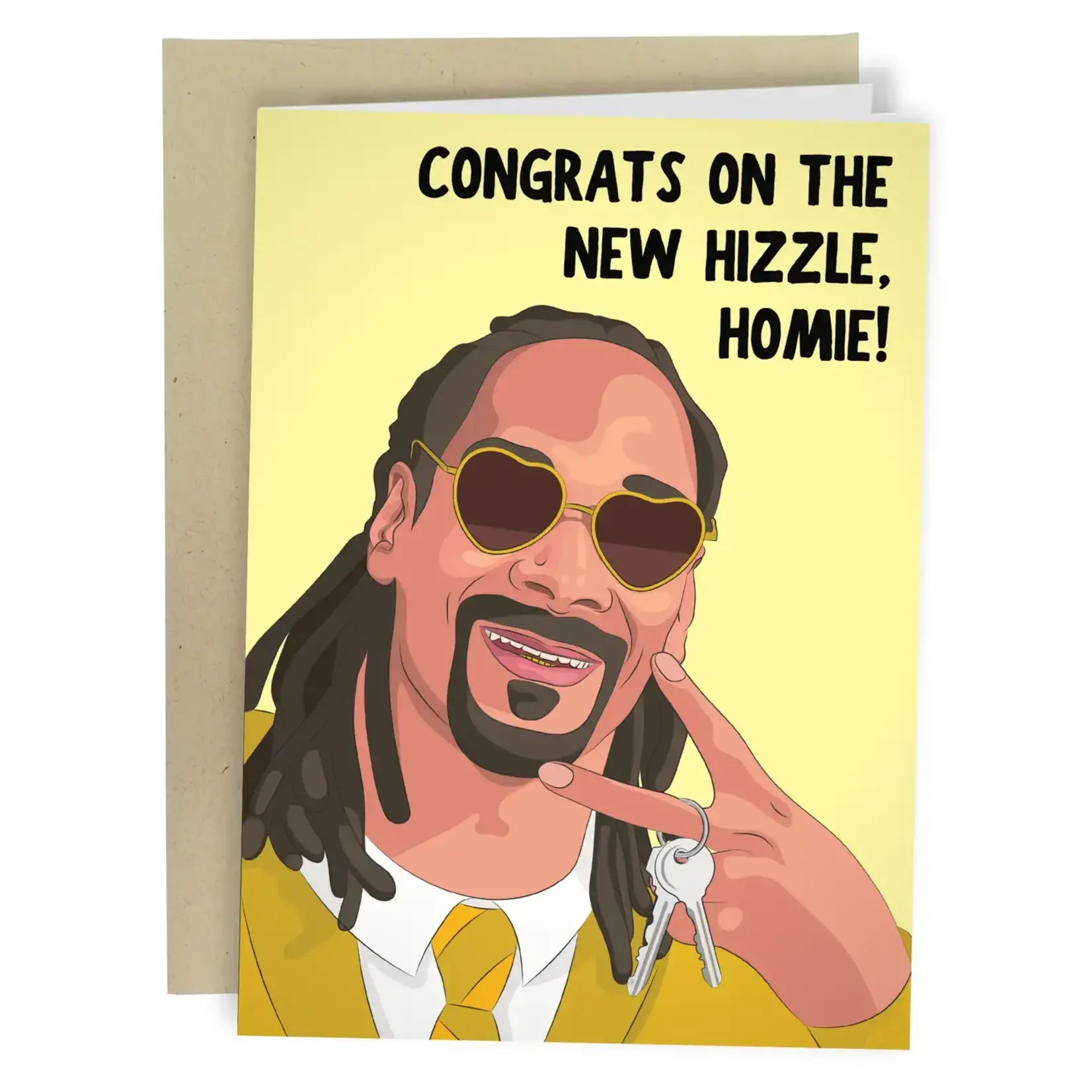 Card - Congrats On The New Hizzle Homie (Snoop Dogg)