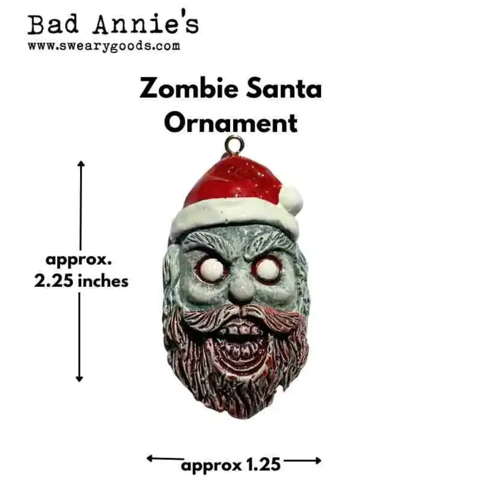 Ornament - Zombie Santa