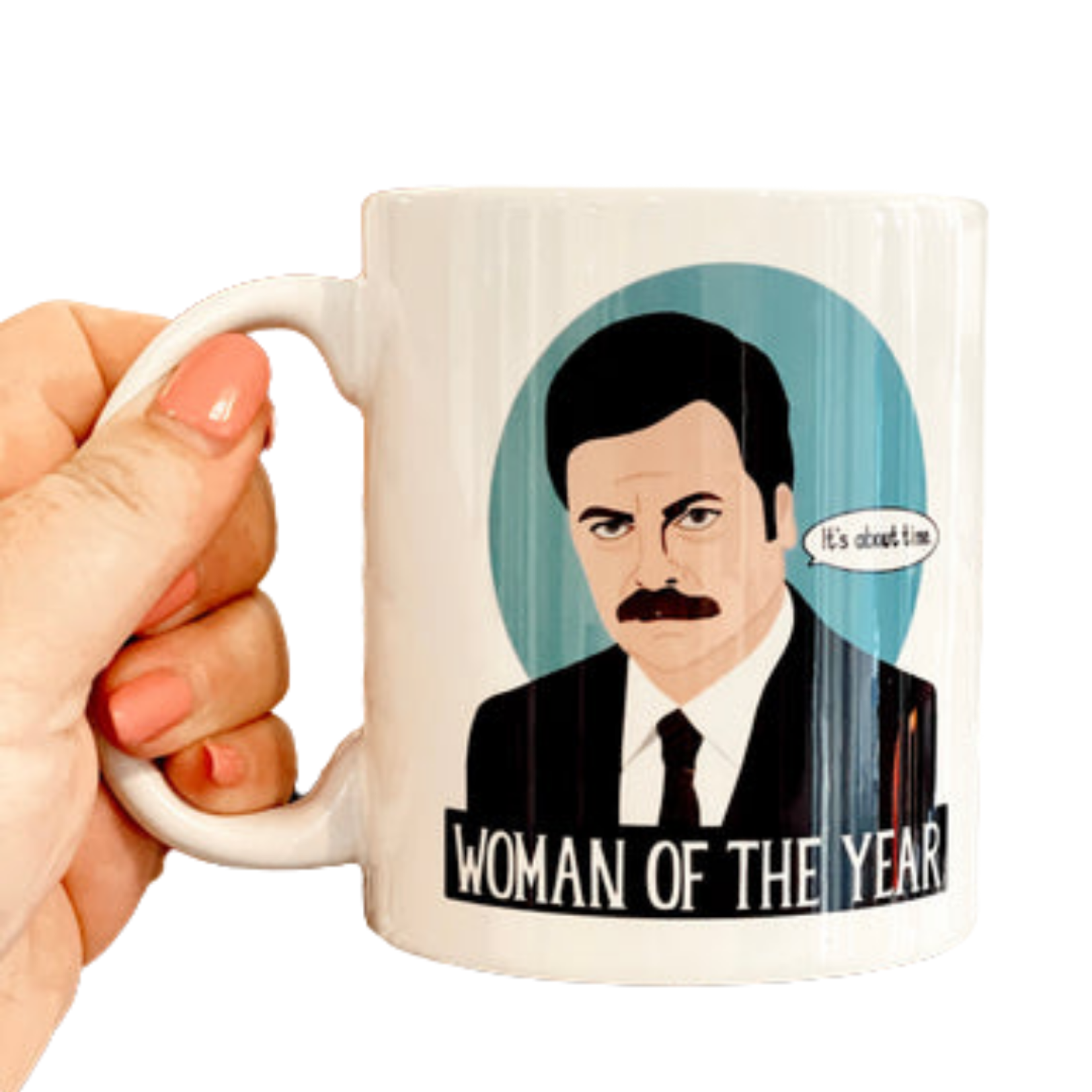 Mug - Woman Of The Year (Ron Swanson)