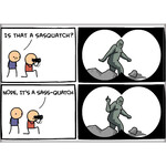 Magnet - Is That A Sasquatch? Nope, It’s A Sass-Quatch