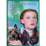 Magnet - I Don’t Think We’re In Kansas Anymore, Toto (Wizard Of Oz Dorothy)