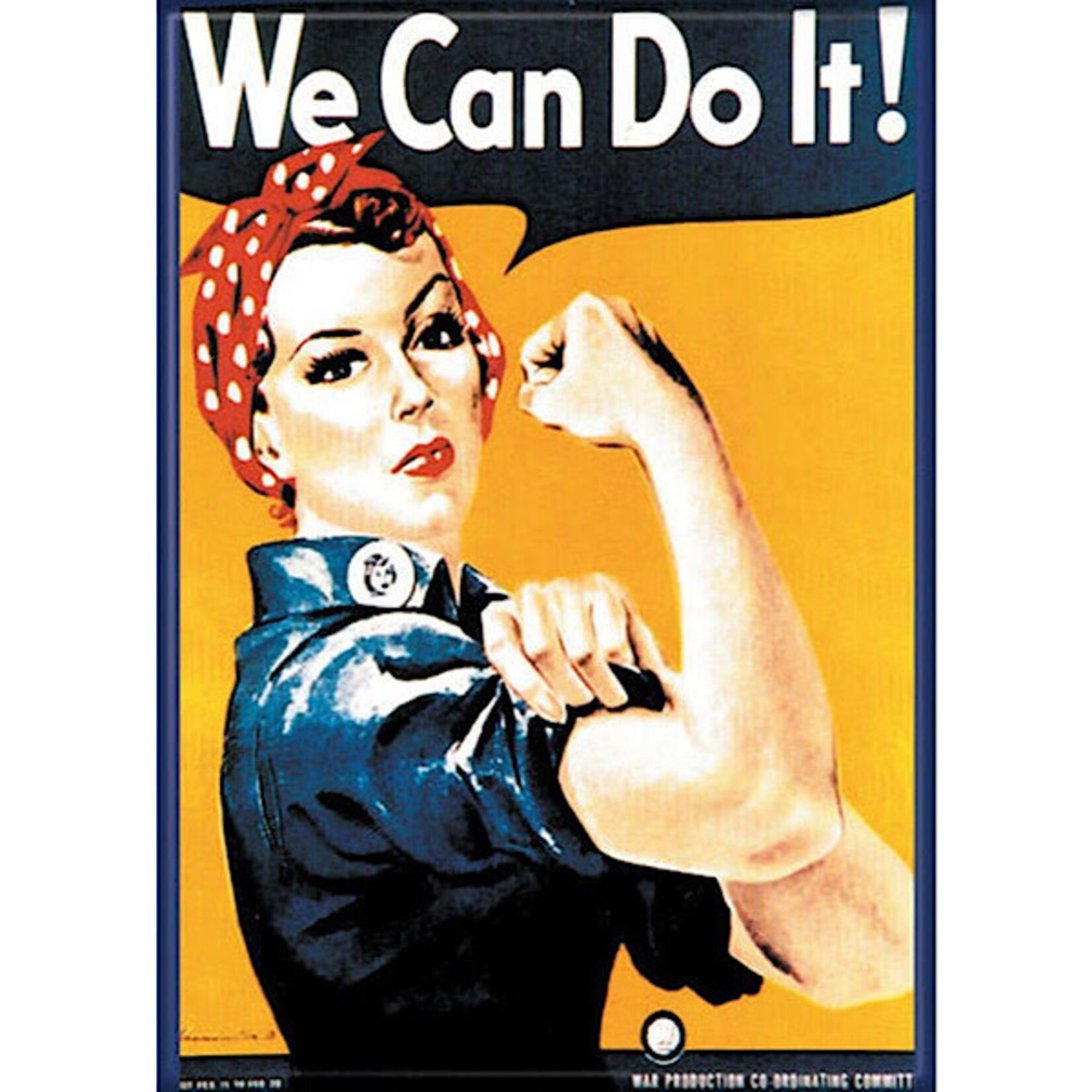 Magnet - We Can Do It! (Rosie The Riveter)