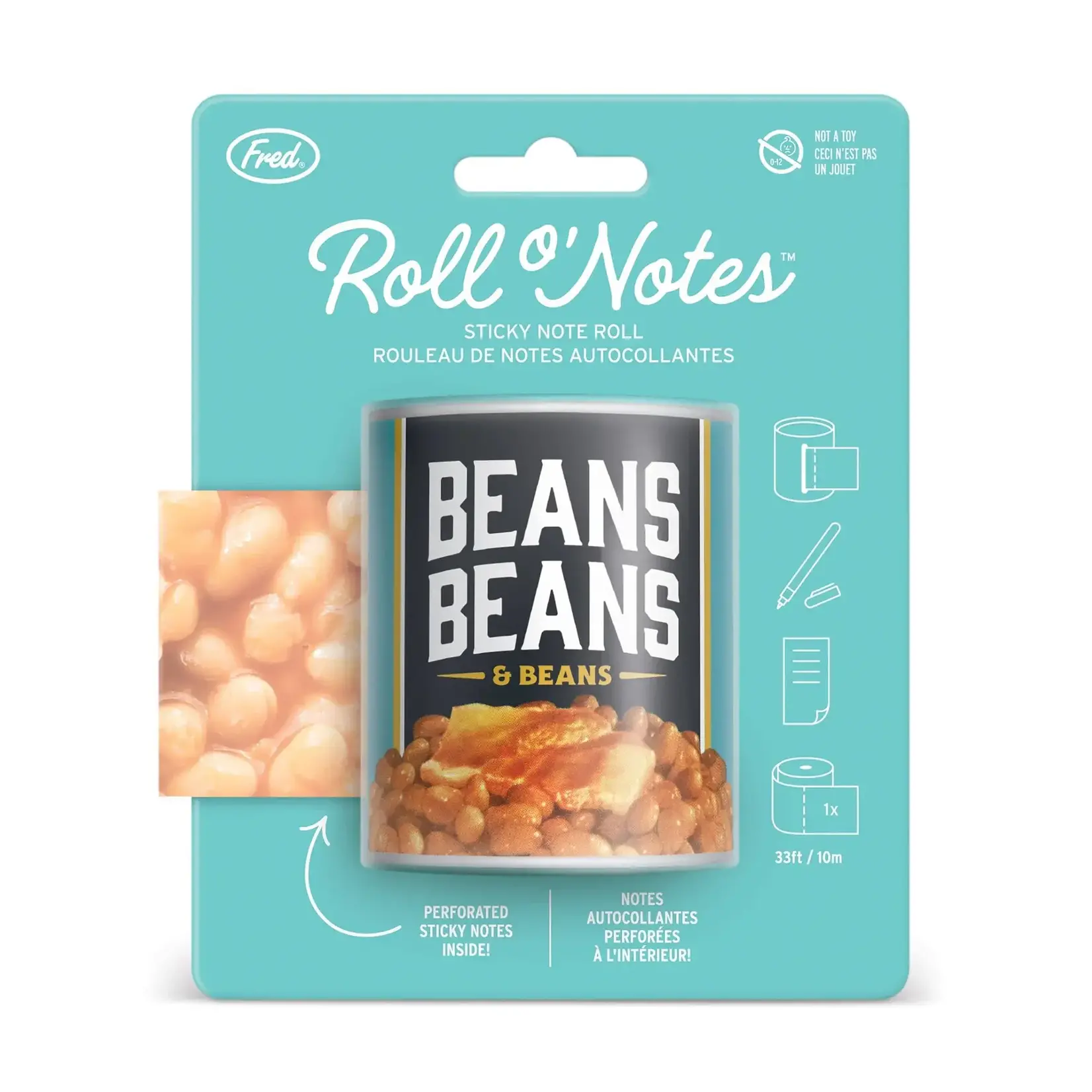 Sticky Note Roll - Baked Beans