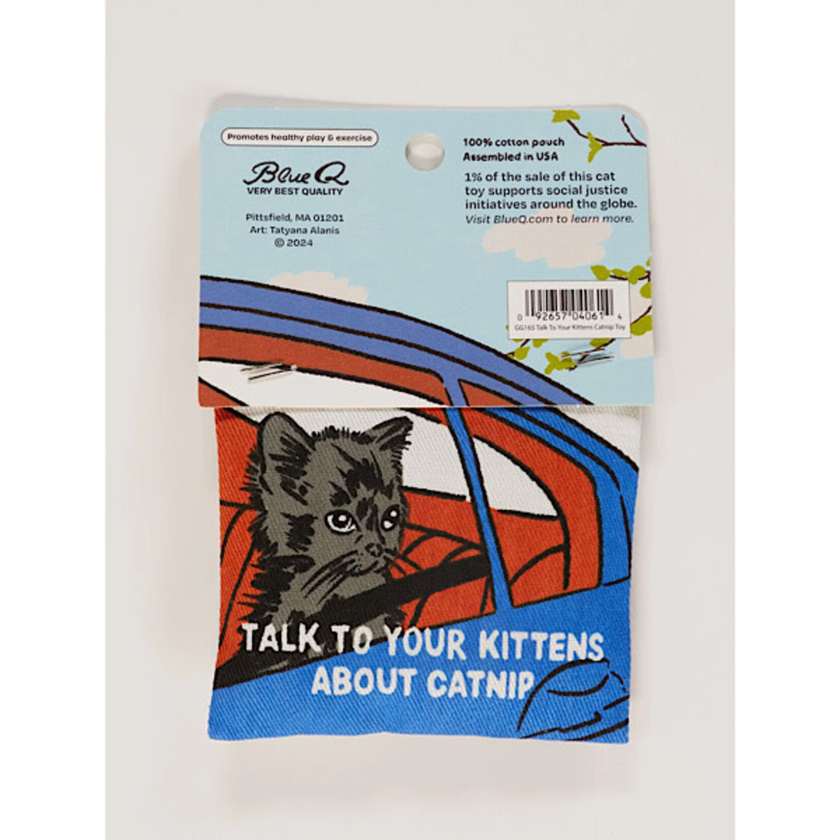Catnip Toy - Talk To Your Kittens About Catnip