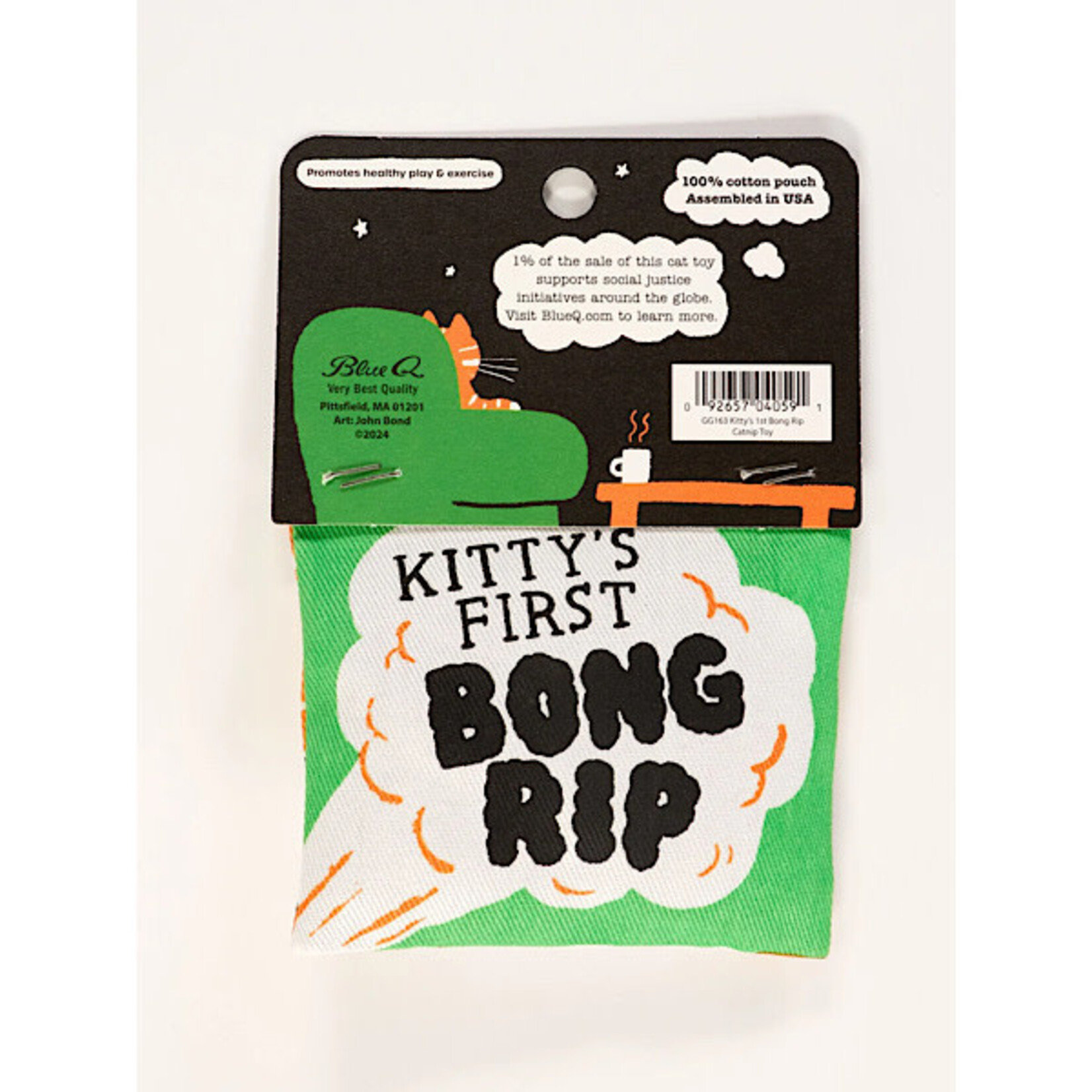 Catnip Toy - Kitty’s First Bong Rip