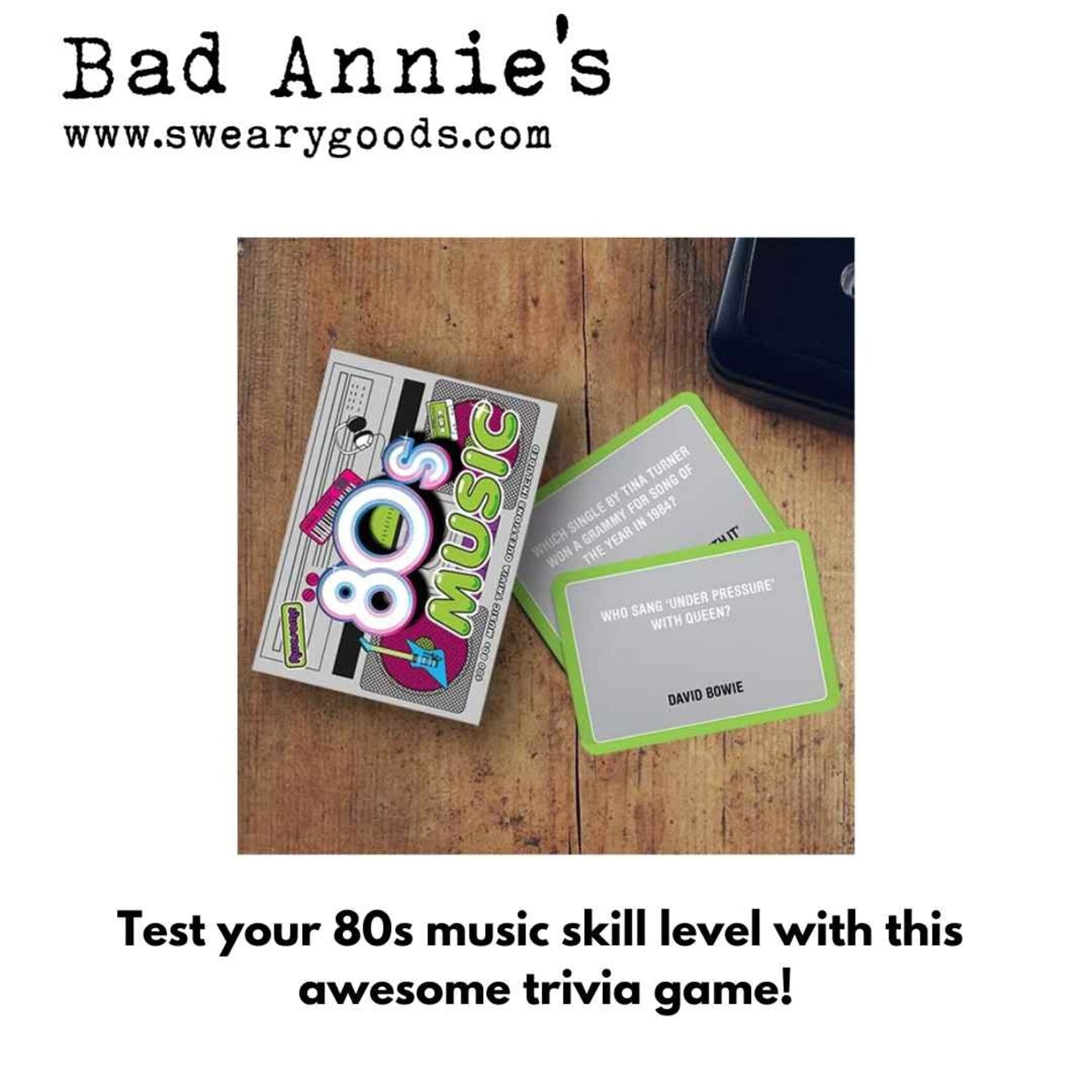 Game - Awesome 80s Music Trivia