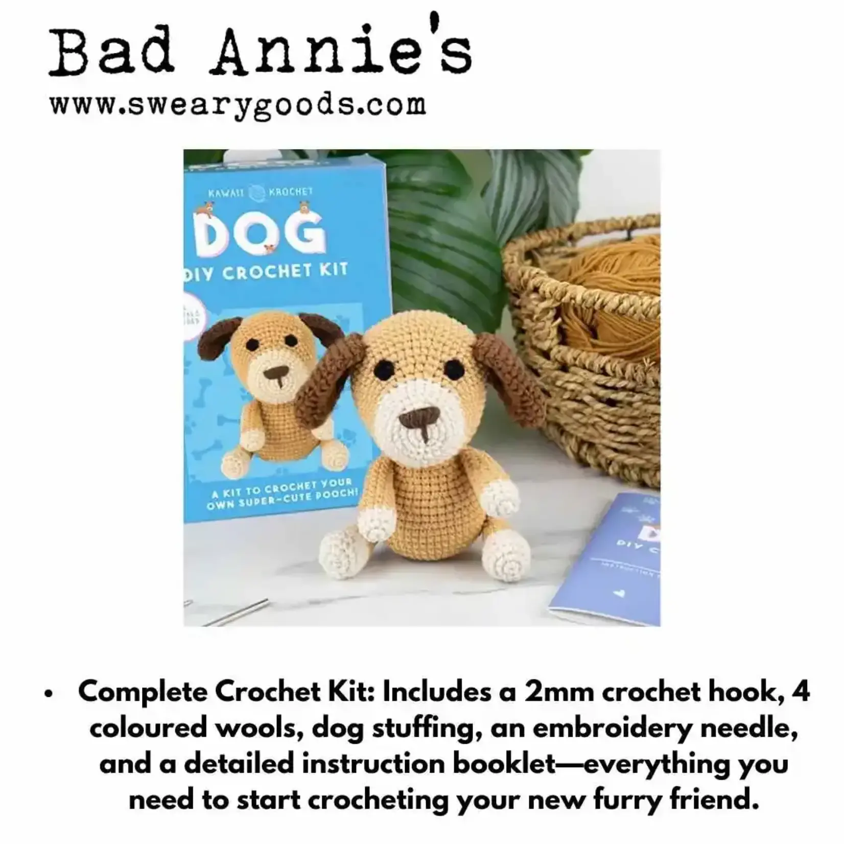 Crochet Kit - Make Your Own Dog