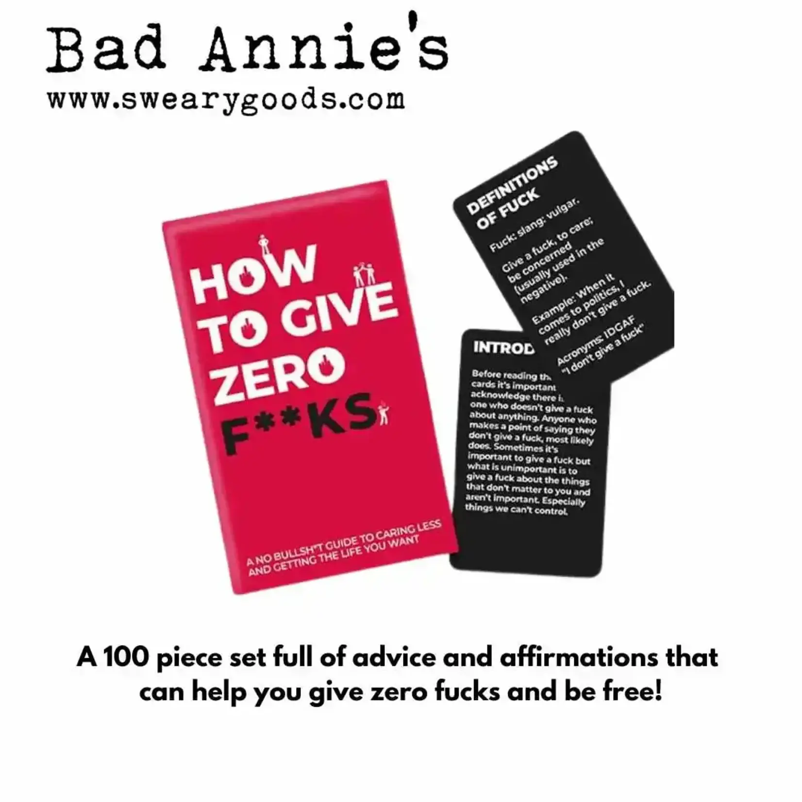 Boxed Set - How To Give Zero Fucks