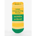 Socks (Unisex) (Sneaker) - Still Recovering From Middle School - S/M