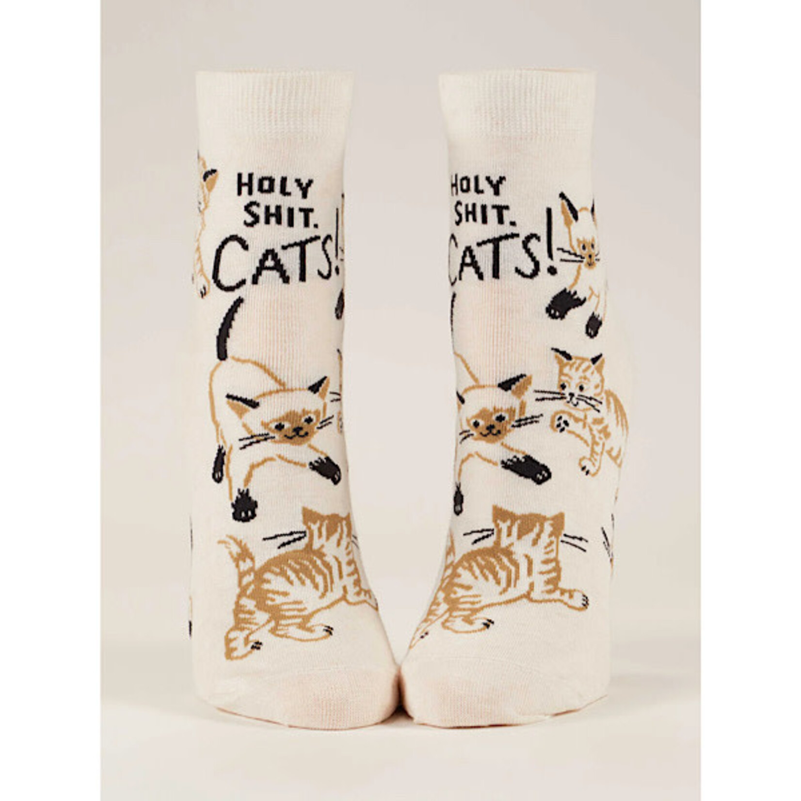 Socks (Womens) (Ankle) - Holy Shit Cats