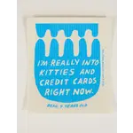 Swedish Dish Cloth - I’m Really Into Kitties And Credit Cards Right Now