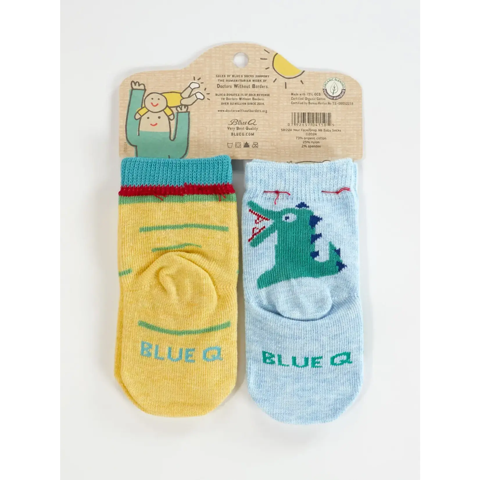 Socks (Baby) (2 Pair) - I Love Your Face / If You Drop Me I'll Remember