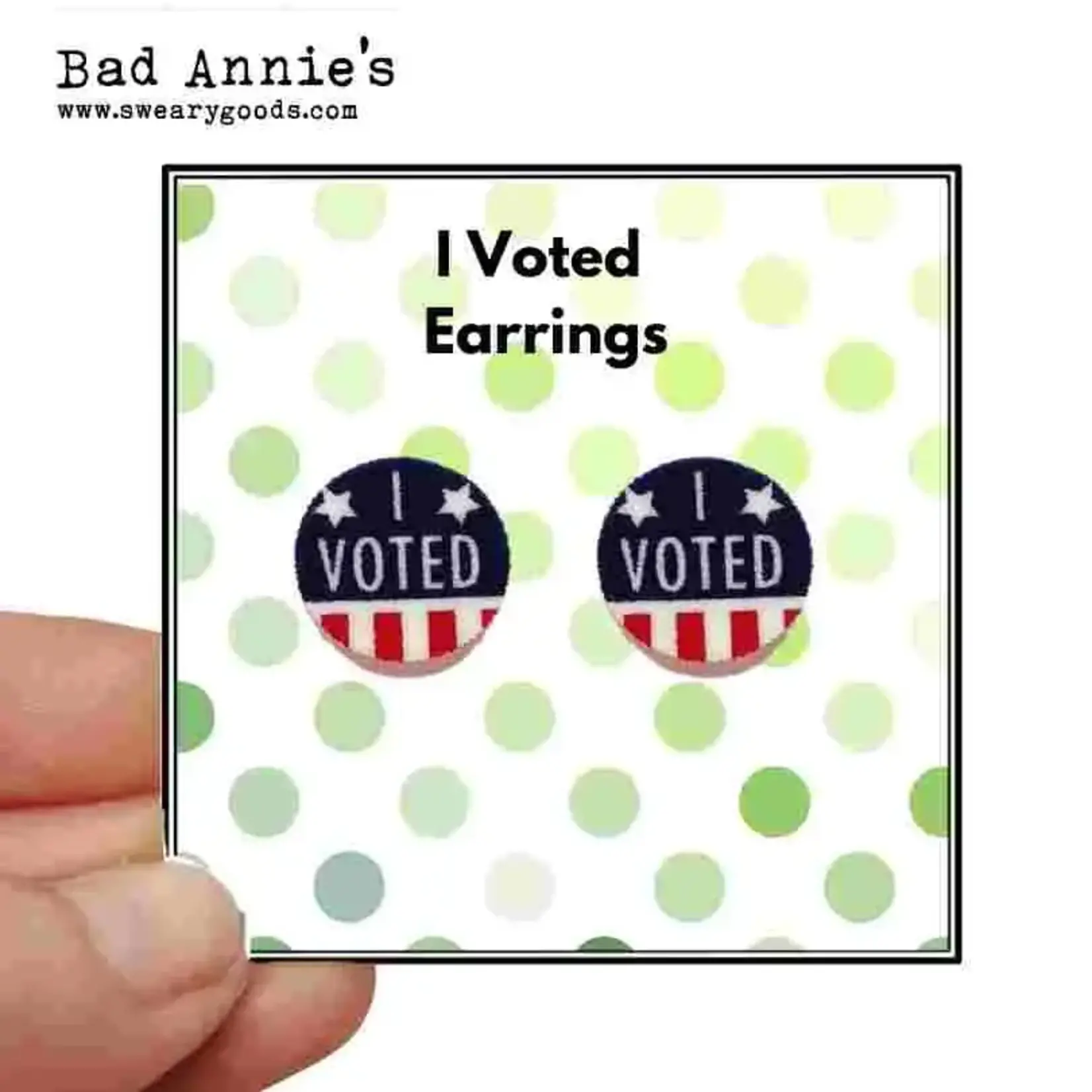 Earrings - I Voted