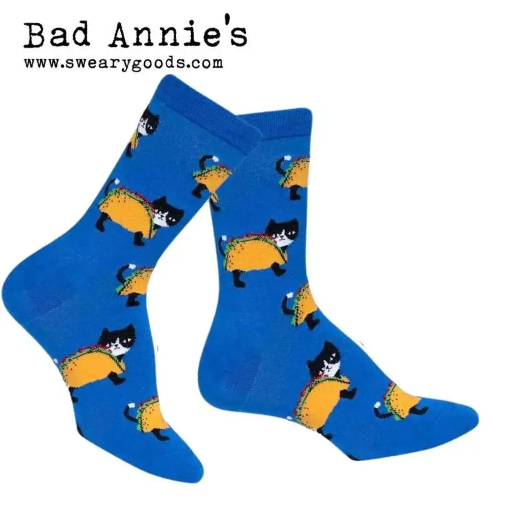 Socks (Womens) - Taco Cat