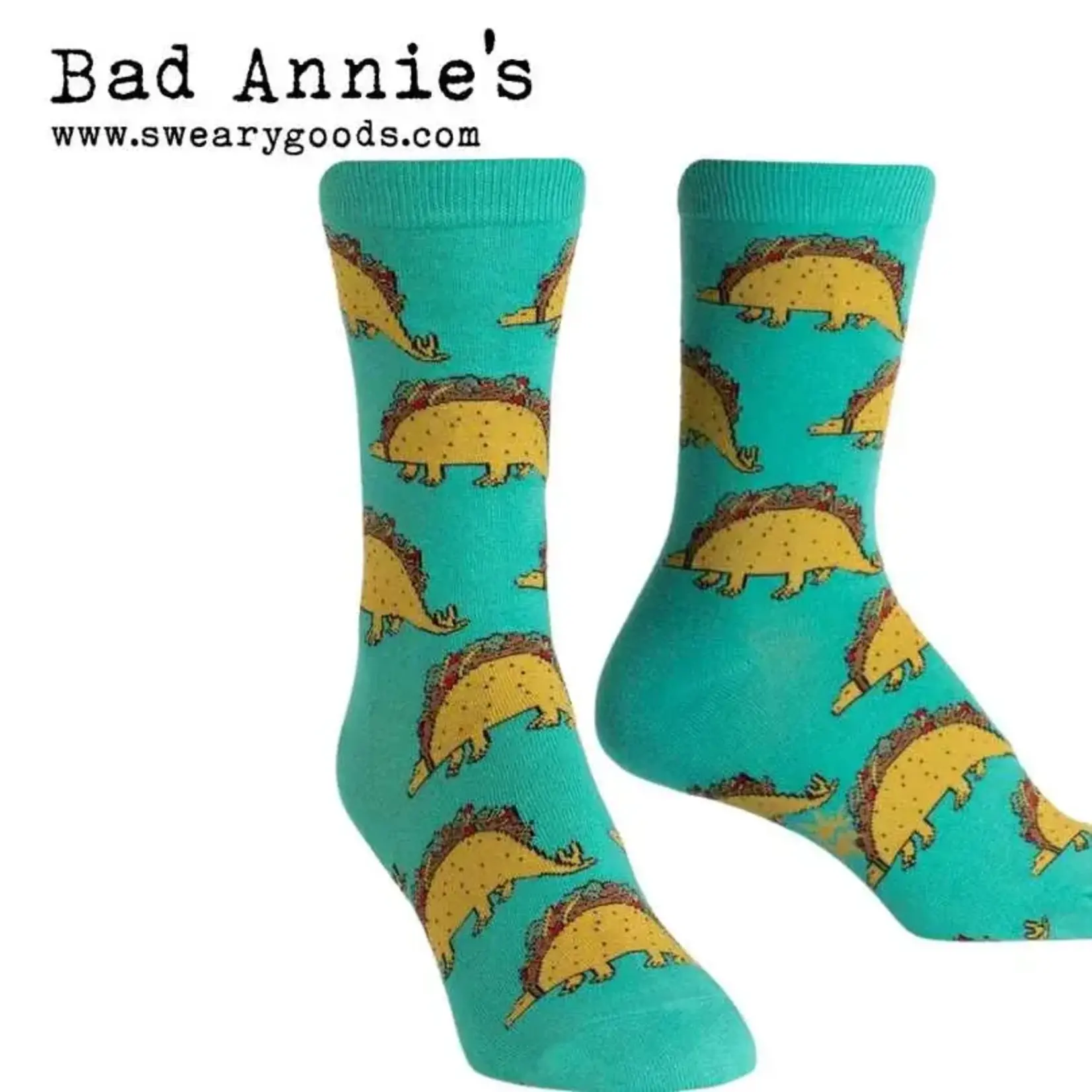 Socks (Womens) - Tacosaurus (Dino)