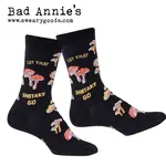 Socks (Womens) - Let That Shiitake Go (Mushroom)