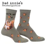 Socks (Womens) - Let’s Get Nuts (Squirrel)