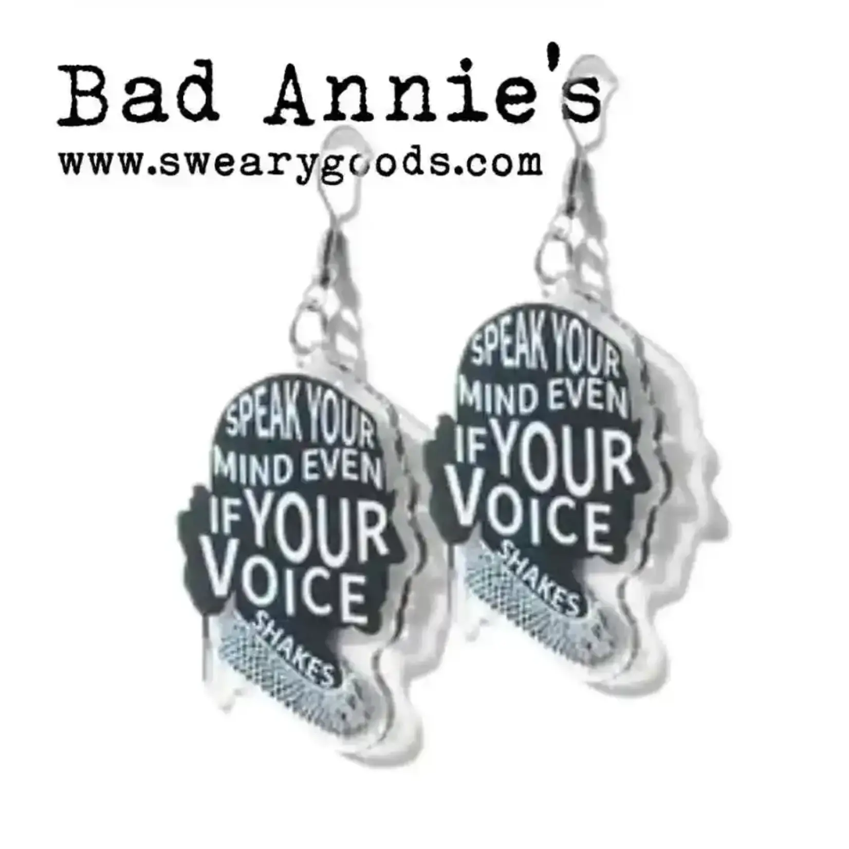 Earrings - Ruth Bader Ginsburg (RGB)