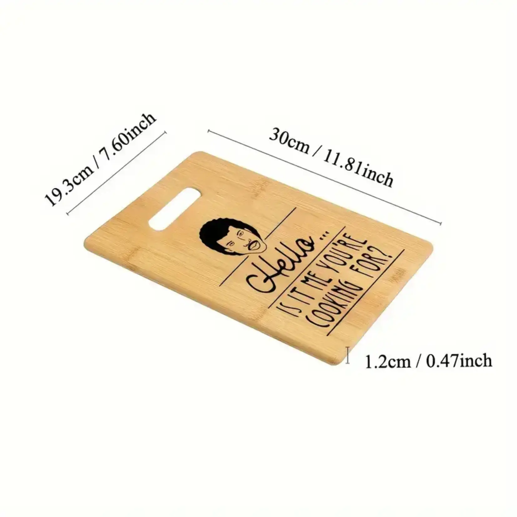 Cutting Board - Hello, Is It Me You're Cutting For (Lionel Ritchie)