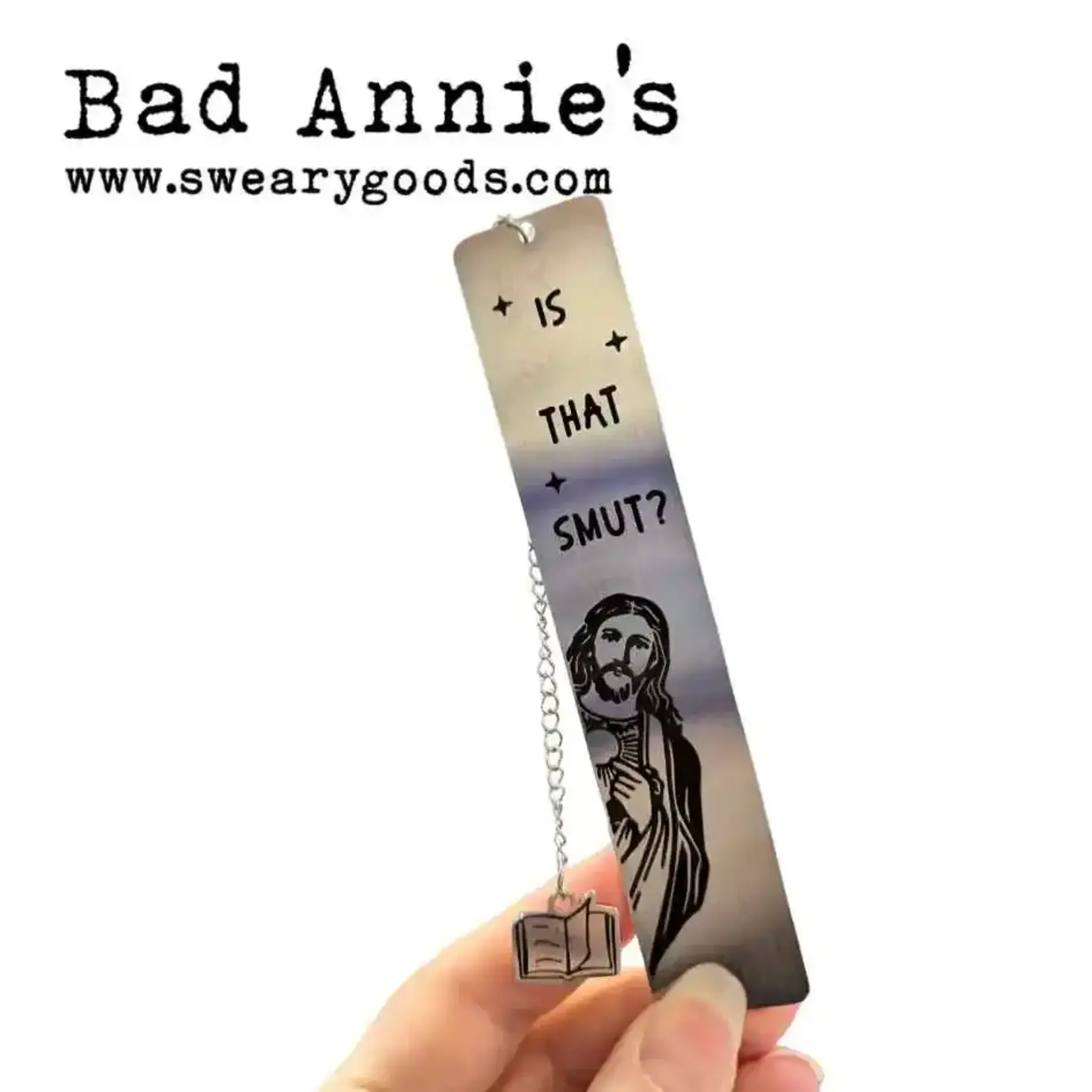 Bookmark - Is That Smut? (Jesus peeking in)