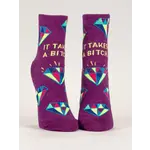 Socks (Womens) (Ankle) - It Takes A Bitch