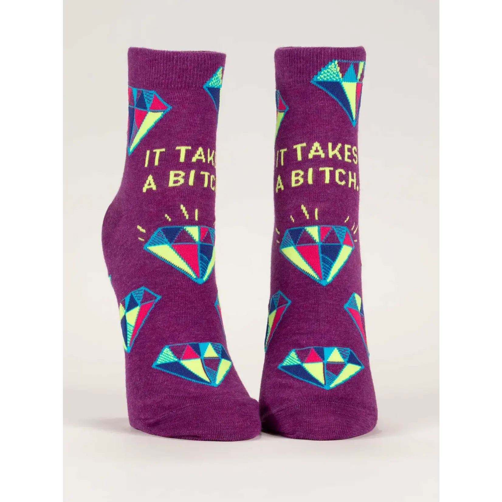 Socks (Womens) (Ankle) - It Takes A Bitch