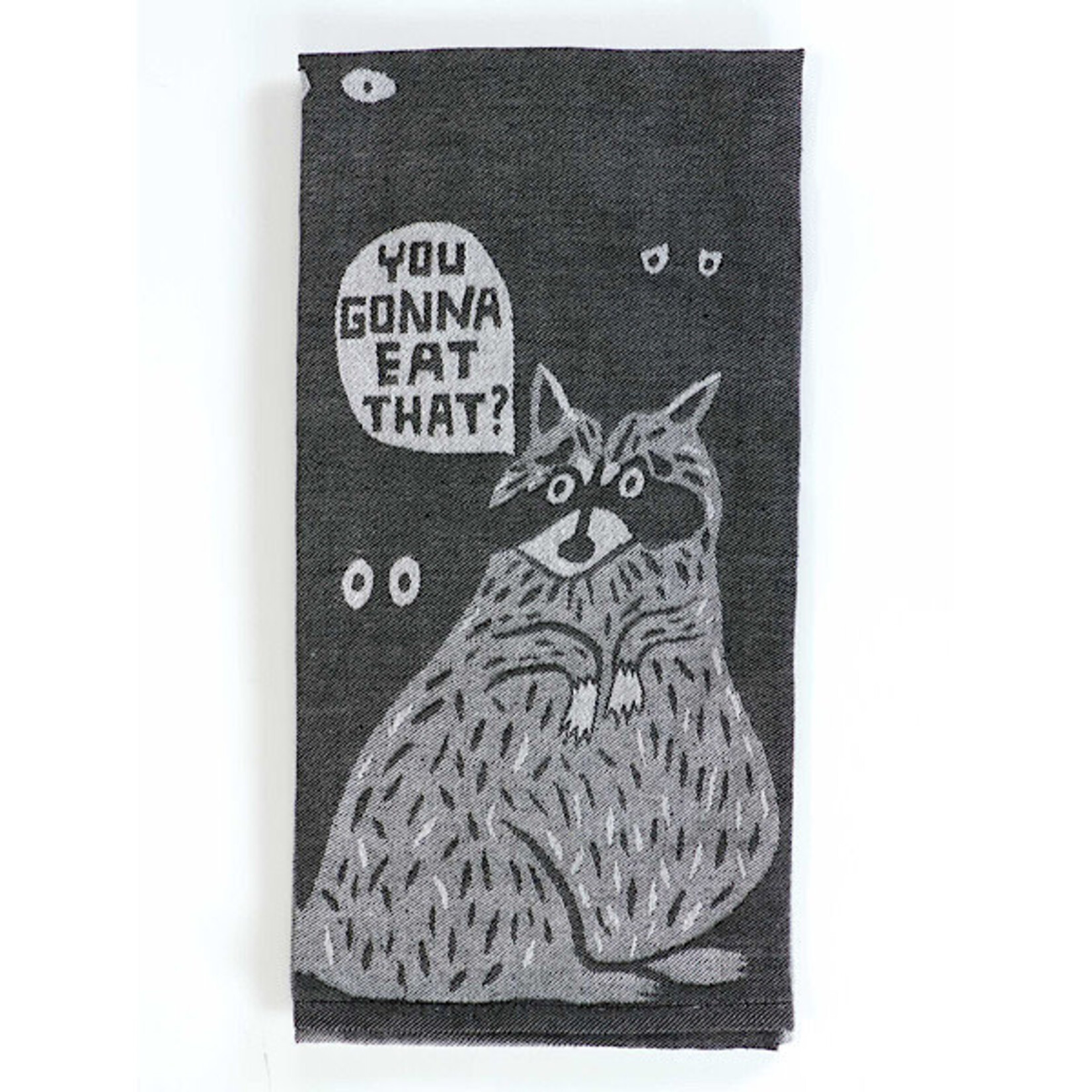 Dish Towel - You Gonna Eat That? (Raccoon)