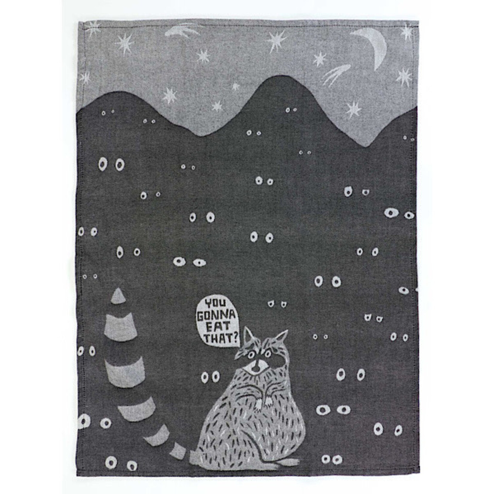 Dish Towel - You Gonna Eat That? (Raccoon)