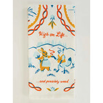 Dish Towel - High On Life And Possibly Weed